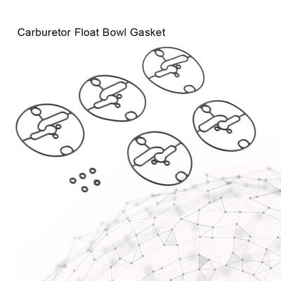 

Greensen 5pcs Carb Carburetor Float Bowl Gasket Replacement Fit for Briggs & Stratton 698781