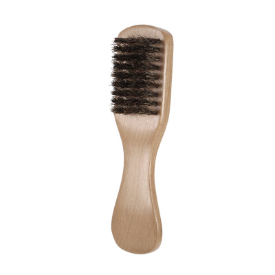 

Mens Beard Brush Boar Bristle Mustache Shaving Comb Brush Facial Hair Brush Beech Long Handle