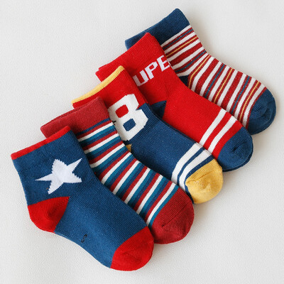 

5Pairslot Infant Baby Socks Autumn Baby Socks for Girls Cotton Newborn Cartoon Boy Toddler Socks Baby Clothes Accessories