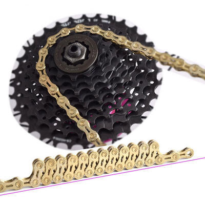 

Greensen 116 Links Ultralight 9 Speed Road Mountain Bike Chain Bicycle Replacement Accessory Part