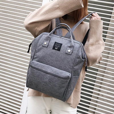 

Ins super fire campus fashion trend versatile backpack Harajuku ulzzang new student bag Mummy bag