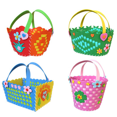 

Kids Child DIY 3D EVA Foam Basket Early Learning Puzzle Toys Craft Kits