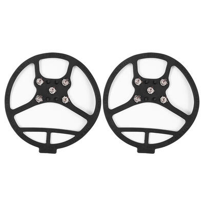 

1pair Outdoor 5-Stud Teeth Crampons Antiskid Shoe Covers Ice Gripper Tool