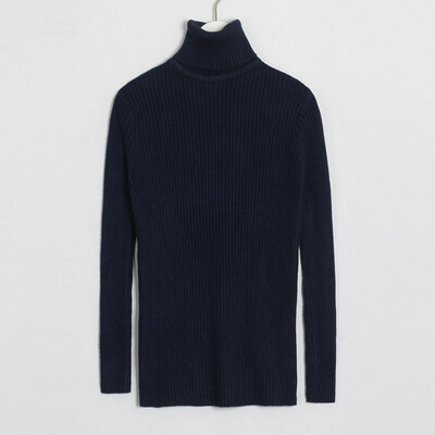 

〖Follure〗Womens Fashion Long Sleeve Turtlen Neck Bodycon Knitted Sweater Wrap Pullover