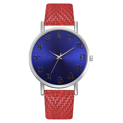 

Business Women Watches Symbolic Character Dial Ladies Quartz Wristwatch Casual Leather Strap Clock Lvpai Top Zegarki Damskie