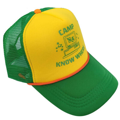 

dgaf&bae Stranger Things Dustin Baseball Hat Camp Know Where Ringer Tshirt Baseball Cap