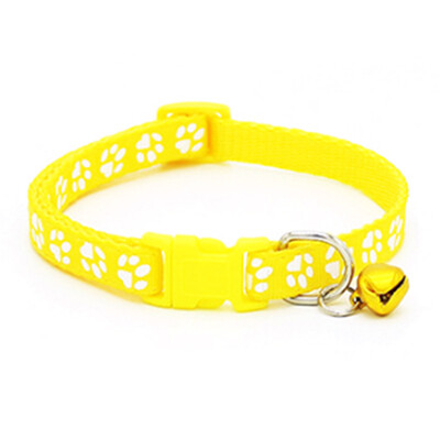 

Cute Cat Neck Chain Elastic Dog Collar Small Footprint Nylon Pet Necklace Pet Suppily