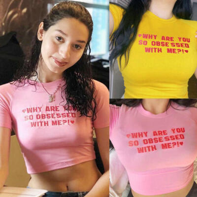 

US Women Short Sleeve T Shirts Fashion Ladies Summer Casual Blouse Tops Shirt