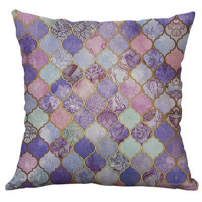 

〖Follure〗Simple Linen Creative Lovely Pillow Cover Pillow Cover Car Pillow Cover