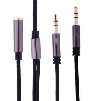 

Headphone Splitter Cable 35 Aux Extension Cable 1 Female to 2 Male Cable