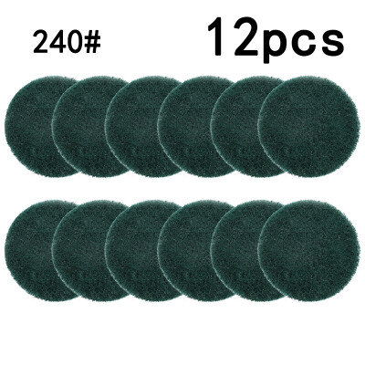 

12pcs Drill Brush Power Scrubber Scouring Scrub Pad Bathroom Tile Cleaning Set