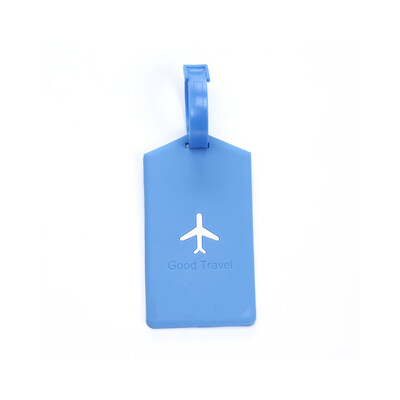 

Round Fashionable Creative Silicone Travel Luggage Tags Baggage Suitcase Bag Labels Name Address Tel