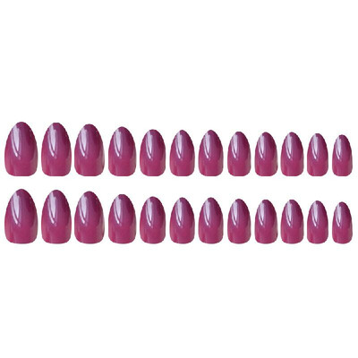 

Fake Nails Tips 24pcs 12 Different Size Natural Short False Nails Tips Full Cover Acrylic Artificial Nails for Nail Salons & DIY N