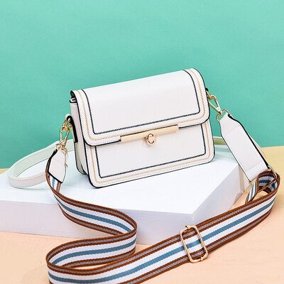 

Small bag girl summer fashion square bag slanted ck one shoulder envelope bag ins Korean version