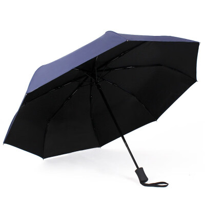 

LAWEITING Ten bone automatic sunscreen vinyl windproof umbrella 6964