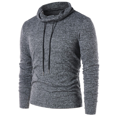 

Scarf Collar Drawstring Casual T-shirt