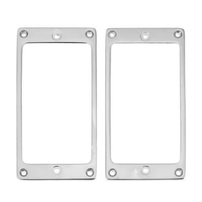 

2pcs Flat Neck Electric Guitar Humbucker Pickup Frame Mounting Ring