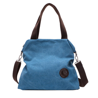 

Large Capacity Casual Women Canvas Crossbody Shoulder Bag Tote Pouch Handbag
