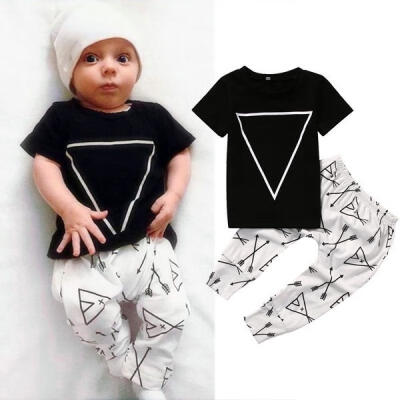 

Baby Boys Girls Clothes Top T Shirts Pants Leggings Newborn Clothes Outfit Set