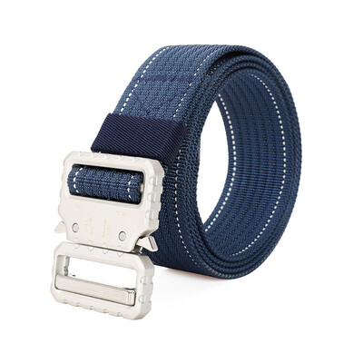 

Trend New Military Equipment Combat Tactical Belts Army Military Nylon Metal Buckle Wsist Belt Outdoor Mens Hunting Waistband