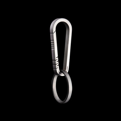 

Titanium Alloy Durable Carabiner Keychain Clip Hook Buckle Keyring Outdoor Tool