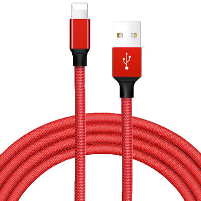 

USB Cable For IPhone 8 7 6 Plus 5s ROCK 21A Data Sync USB Cable For IPhone X 7 6s Plus For IPhone Charger C-1m