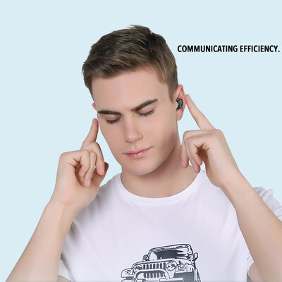 

Q32-1 TWS 50 Stereo Wirelessly Earphone Waterproof Mini BT Earphones with Dual Microphone for Smartphone