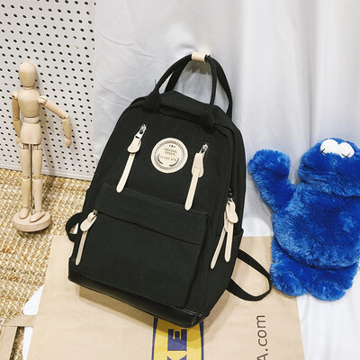 

Ins wind bag female Korean version of high school backpack college students junior high school students large capacity 2019 new fashion backpack