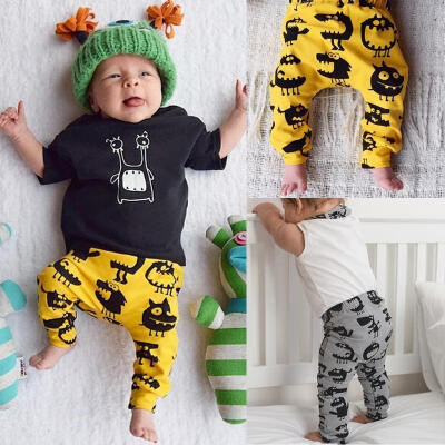 

Kids Toddler Baby Boy Girl Animal Harem Long Pants Trousers Bottom Leggings 0-3Y