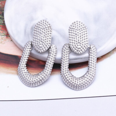

Boho Styles Shell Conch Leaf Starfish Drop Earrings for Women Gold Color Geometric Metal Statement Brincos Fashion Party Jewelry