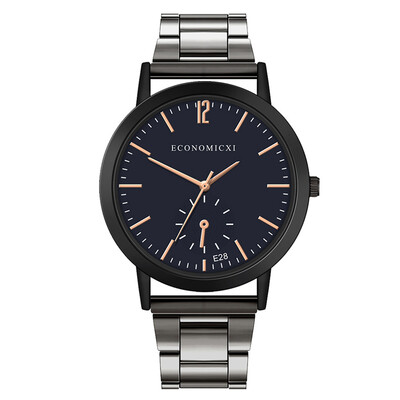 

Gobestart Fashion Steel Strap Luxury Watch Men Creative Quartz-watch Casual Watch