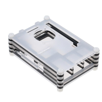 

9 Layers Case with Cooling fan for Raspberry Pi 3 Model B B plus pi 3 B