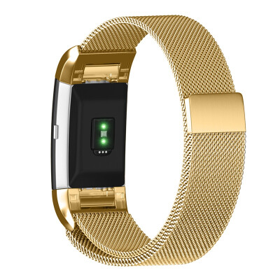 

For Fitbit Charge2 Milan Strap With 316L Stainless Steel Milan Ring Replacement Wristband