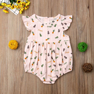 

Cute Newborn Baby Girls Romper Bodysuit Jumpsuit Summer Clothes Outfits