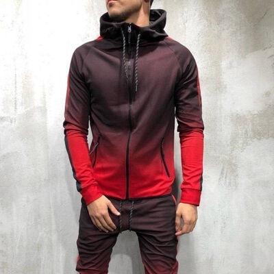 

SUNSIOM Men Waterproof Windbreaker ZIPPER Jacket hoodie Light Sports Outwear Coat Gym