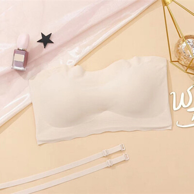 

Push Up Tube Top Anti-Slip Wire Free Invisible Padded Sexy Tube Top Seamless 1PC Breathable Comfoy Tube Top Women Lingerie