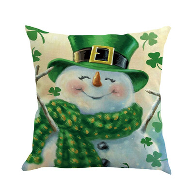 

Siaonvr Christmas Pillow Cover Pillowcases Decorative Sofa Cushion Cover 45x45cm