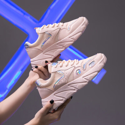 

Dad shoes&girls 2019 summer ins Xiaobai sneakers 100 Internet celebrities summer net shoes children breathable tidal shoes