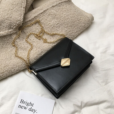

Net red texture small bag female 2019 new Korean fashion single shoulder small square bag ins wild chain Messenger bag