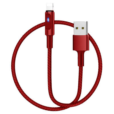 

HOCO U47 Smart Auto Power-Off USB Data Charging Cables Mobile Phone Lightning Cable For Apple IPHONES-12m