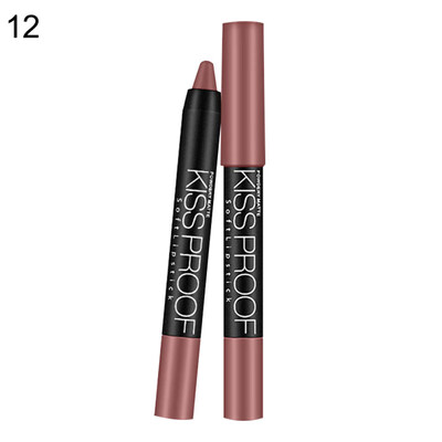 

42g Matte Lip Liner Pencil Waterproof Lipstick Pen Non Stick Cosmetic Makeup