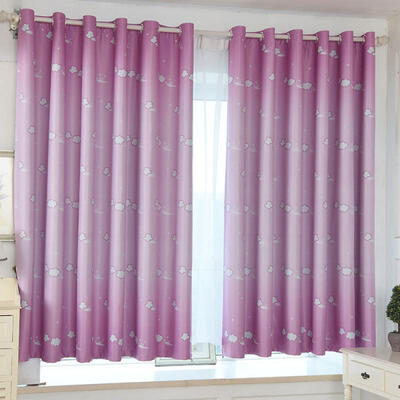 

Blackout Lined Curtains Cloud Pattern Thermal Insulated Drapes For Bedroom Living Room12