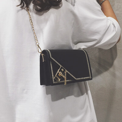 

Womens bag 2019 new wave wild fashion fashion small square bag summer small fresh messenger bag net red chain packet