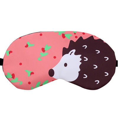 

1PC Cartoon Unisex Relax Eye Sleeping Aid Blindfold Cover Eyeshade Eye Patch Cute DuckBearCatTowerFlamingos Sleeping Mask