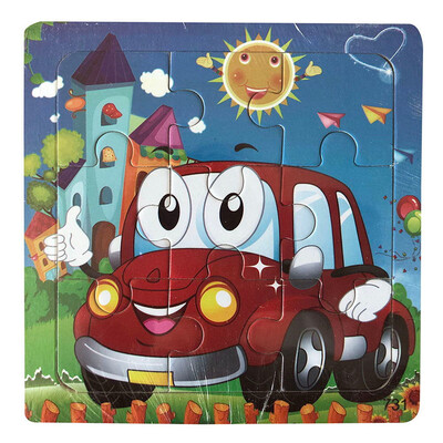 

Gotoamei 1PC Wooden Excavator Puzzle Educational Developmental Baby Kid Training Toy A
