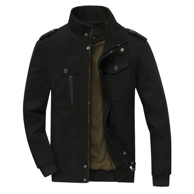 

Gobestart Men Winter Warm Jacket Overcoat Outwear Slim Long Trench Zipper Coat