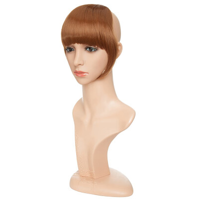 

Hair Bangs Clip in Hair Extensions Front Neat Bang Fringe One Piece Striaght Hairpiece Accessories