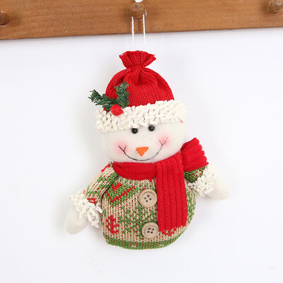 

Tailored Christmas Ornaments Gift Santa Claus Snowman Reindeer Toy Doll Hang Decorations