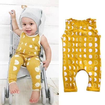 

Newborn Kids Clothes Baby Boys Girls Cute Romper Playsuit One Piece jumpsuit Clothes Outfits
