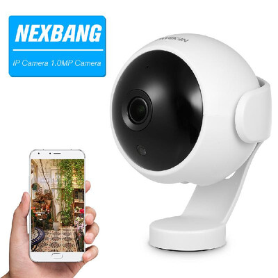 

NEXBANG HD 720P Wireless Indoor Security IP Camera WIFI Camera With Noise Reduction Two-Way Audio Motion & Voice Detection Alerts